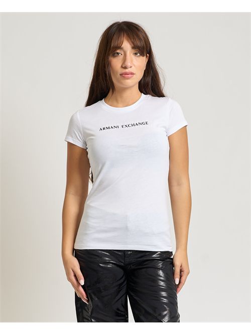 T-shirt donna AX basic girocollo ARMANI EXCHANGE | XW002038-AF10356U0002